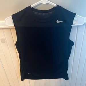 NIKE black sleeveless dry-fit size medium